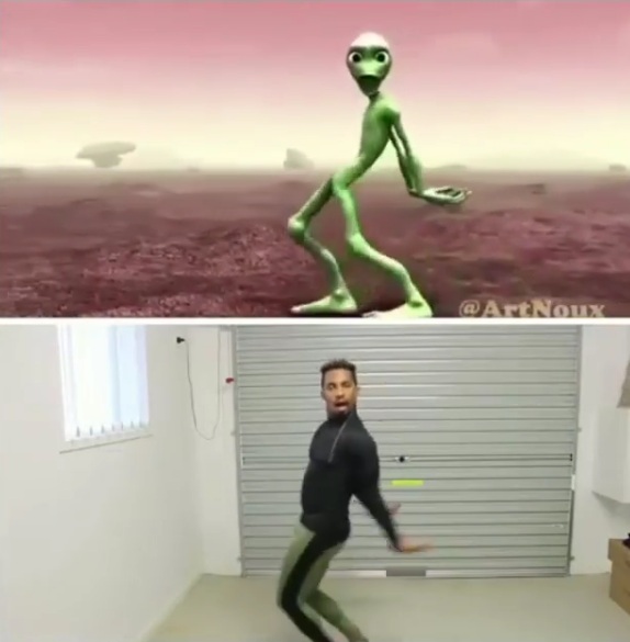 Tarian Alien Jadi Viral,Tauke Jambu Punya Versi Buat Ramai Orang Gelak