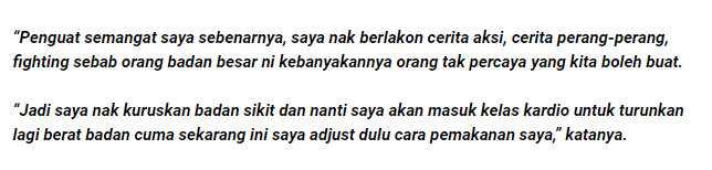 “Penguat Saya Nak Berlakon Filem Aksi, Perang-perang” – Abam Bocey Dah Susut, Dari Seluar Saiz 56 Kepada 54..Wow!