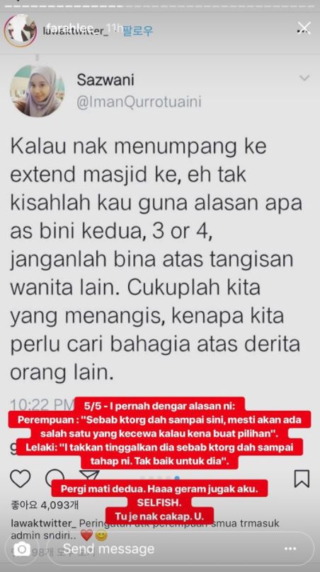 “Jangan Cakap DIA Yang Izinkan Jatuh Cinta, Pokok Tak Dapat Bergoyang Kalau Takde Angin..”-Farah Lee