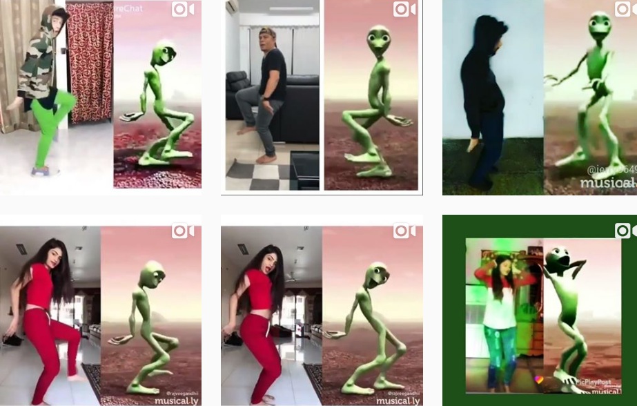 Tarian Alien Jadi Viral,Tauke Jambu Punya Versi Buat Ramai Orang Gelak