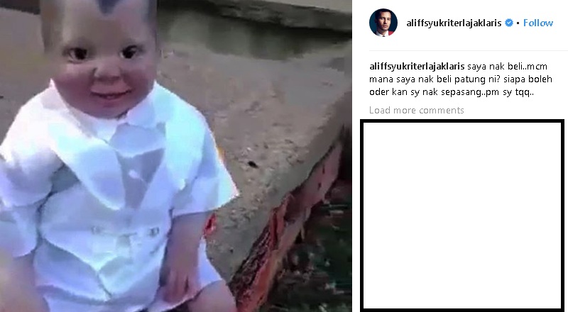 “Makin Pelik Selera Dia Nie”-Aliff Syukri Nak Beli Anak Patung Seram,Netizen Anggap Aliff Syukri Tak Sensitif