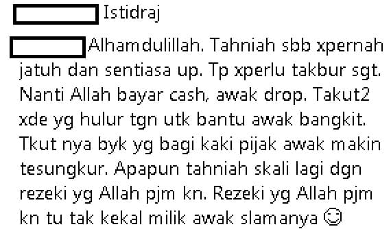 “No No No!Akak Tak Pernah Jatuh Akak Sentiasa Up”-Nur Sajat Dah Ada Program Sendiri,Netizen Punya Komen Memang Lawak