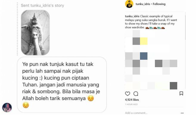 “Lepas Ni Pijak Bawang Muka Manusia Pulak!” – Netizen Terhibur Lihat Respon Sinis Tunku Idris Sindir Haters!