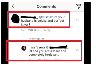 “Your Husband Is Celaka And Perfect Kayu”-Suami Kena Kecam Teruk Di Laman Sosial,Ini Respond Fazura Kepada Haters