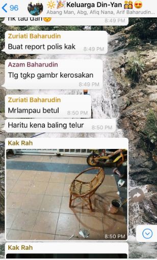 [FOTO] “Dulu Baling Telur, Sekarang Rumah Kami Kena Bom!” – Serang Rumah Guru Displin, Remaja Kecewa Rumah Abang Jadi Mangsa Lepas Geram Pelajar Nakal