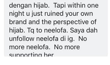 Netizen Berang,Disebabkan Kes Neelofa Lancar Tudung Di Zouk,Non-Muslim Ada Yang Sindir Dan Ada Yang Tak Jadi Masuk Islam