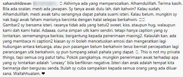 “Fikir ‘Benda’ Tu Jeke?!” – Dikritik Sering Muat Naik Kapsyen ‘Gatal’, Ini Jawapan Saharul Ridzwan