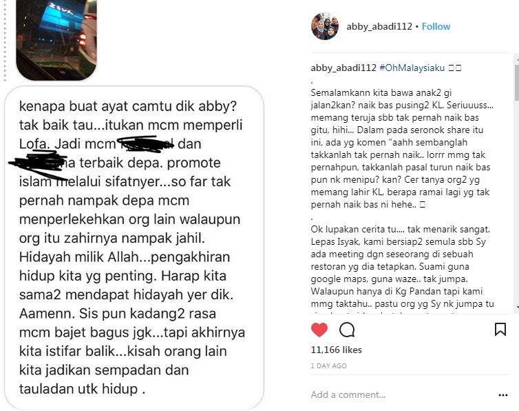 “Apa Motif Kak Abby Masih Tak Move On Ke? Nak Popular Ke?” – Muat Naik Gambar Zouk Di Insta Story, Abby Abadi Didakwa Perli Neelofa?