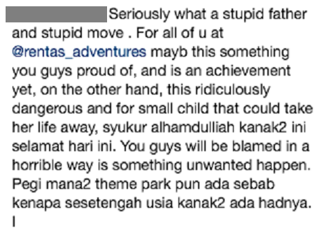 “Seriously What A Stupid Father” – Netizen Kecam Mat Redho Buat Terjunan Ekstrem Bersama Anak 2 Tahun..