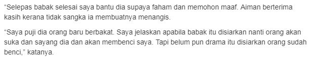 Kes Lempang Aiman Tino, Fazlina Kecewa Ramai Kecam Tanpa Tahu Situasi Sebenar..