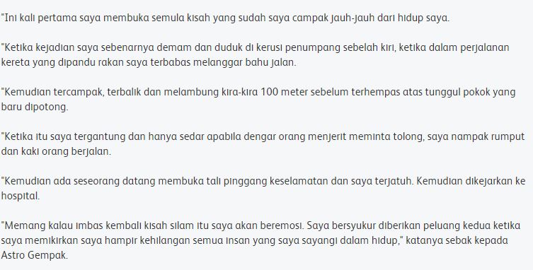 “Tulang Belakang Retak, Tulang Koksik Pecah, Kereta Ranap” – Awal Ashaari Sebak Imbau Insiden 3 Tahun Lalu..