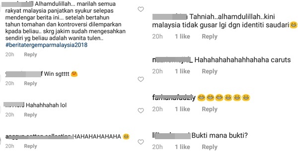 “Jakim Dah Mengesahkan Saya Perempuan”- Caption Nabila Huda Buat Netizen Terhibur!