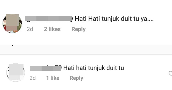 “Jangan Tunjuk Sangat Takut Bawak Padah “- Netizen Kecam Sajat Tayang Duit