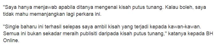 “Tidak Berniat Panjangkan Cerita Putus Tunang. Mohon Media Jangan Bertanya Lagi” – Sufian Jawab Teguran Bapa Elfira?