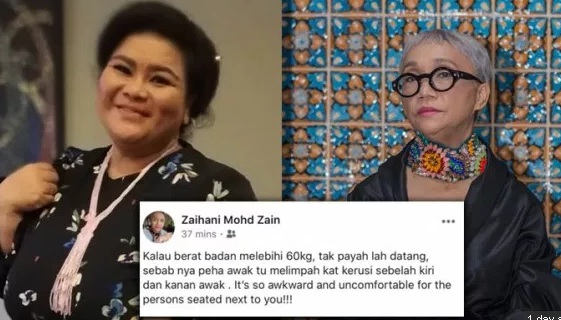 “Tu Dia Dengan Datuk Chef Wan Sekali Dah Bunyi,Harap Acik Zaihani Ambil Semua Point Yang Ada!”-Netizen Setuju Dan Sokong Dengan Kenyataan Terbuka Chef Wan