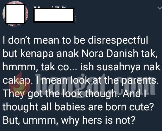 “Budak Tu Muka Kemek Ke Hidung Kembang Ke,Tetap Dia Comel,Apa Yg Tak Puas Hati?”-Netizen Persoal Orang Kritik Anak Nora,Caprice Pula Tampil Bersuara