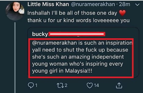 “Bila Kau Buat Macam Tu,Kau Sendiri Tunjuk Sikap Kau”-Tak Suka Dekat Ameera Khan, Ada Netizen Siap Buat April Fool Dekat Twitter