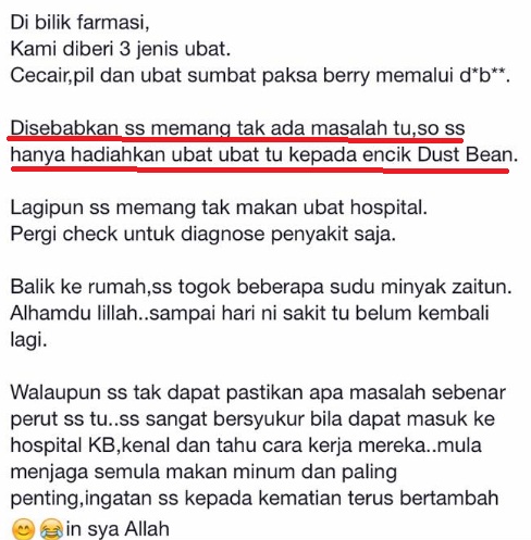 “Nak Berubat Cara Sunnah Boleh Je,Tapi Perlu Ke Buang Ubat Hospital Mcm Tu Je,Tak Membazir Ke?”-Netizen Sokong Kenyataan Doktor Yang Mempersoal Apabila Suhaimi Buang Ubat Hospital