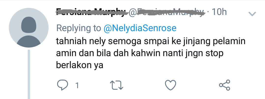 “Tahniah Nely Semoga Sampai Ke Jinjang Pelamin…”-Nelydia SenroseTunjuk Gambar Cincin Di Twitter, Dah Nak Kahwin Ke?