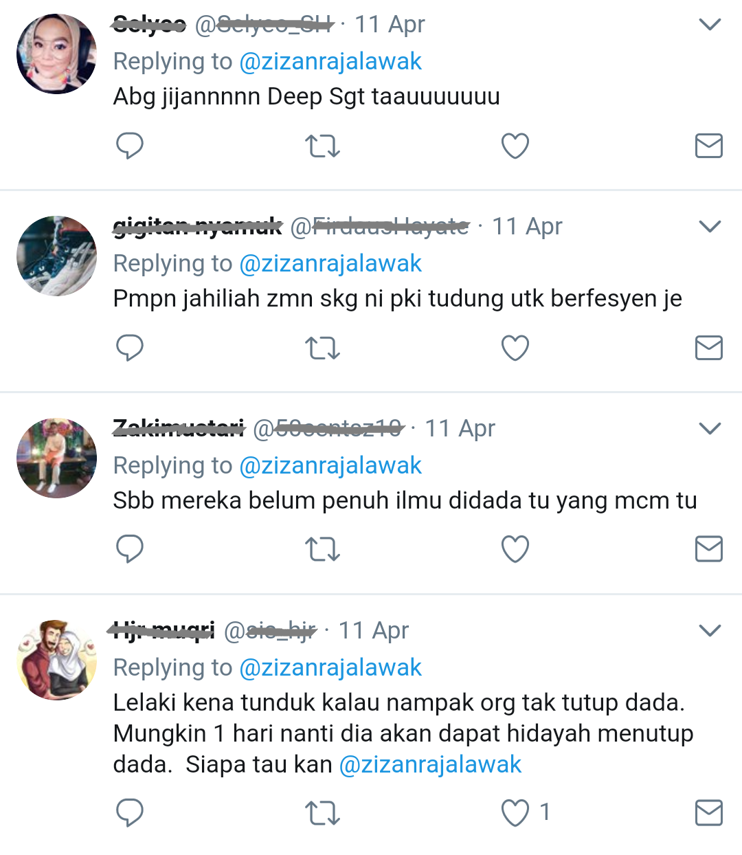 “Lelaki Usha Perempuan Cakap Lelaki Gatal Tetapi…?”-Netizen Komen Status Zizan Razak