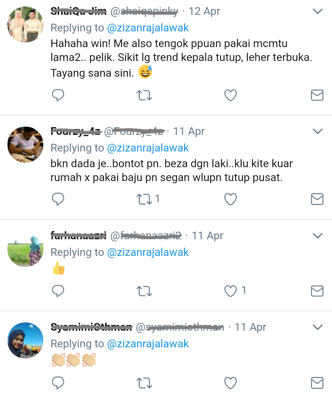 “Lelaki Usha Perempuan Cakap Lelaki Gatal Tetapi…?”-Netizen Komen Status Zizan Razak