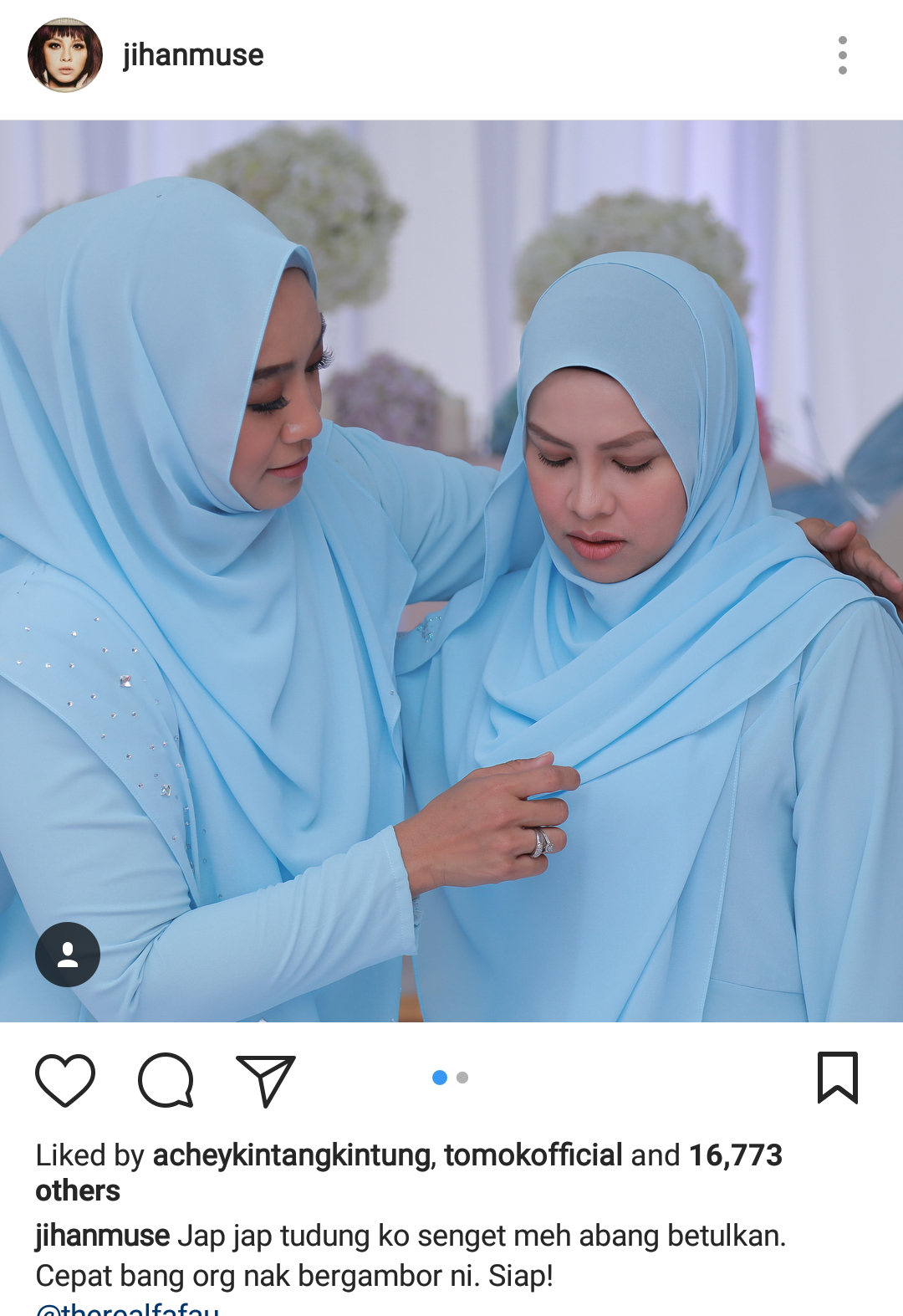 “Suka Tengok Jihan Muse Berhijab, Moga Terus Istiqomah…”- Netizen Puji Gambar Jihan Musa Bertudung