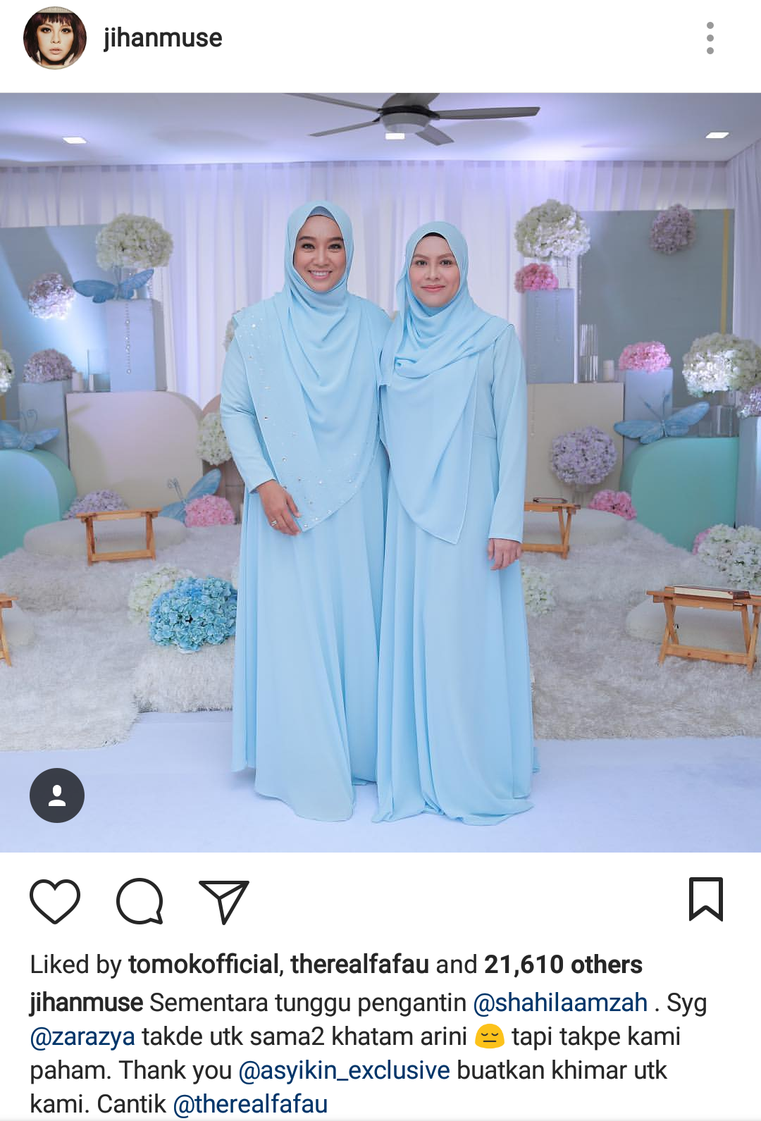 “Suka Tengok Jihan Muse Berhijab, Moga Terus Istiqomah…”- Netizen Puji Gambar Jihan Musa Bertudung