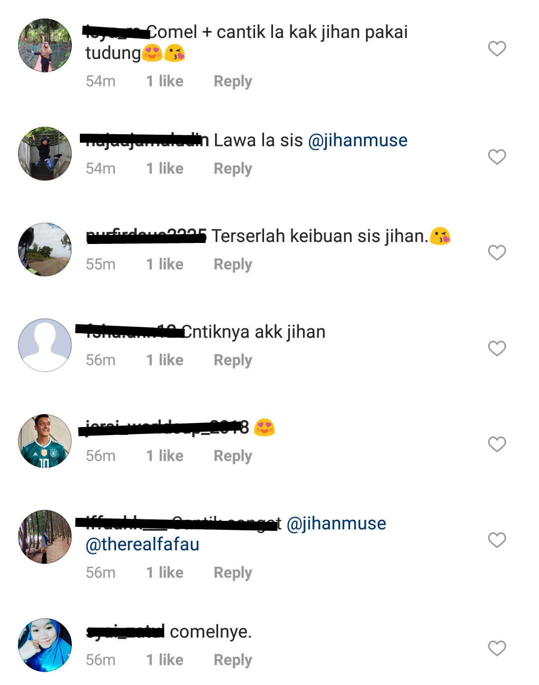 “Suka Tengok Jihan Muse Berhijab, Moga Terus Istiqomah…”- Netizen Puji Gambar Jihan Musa Bertudung