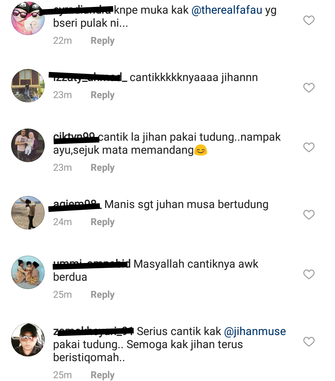 “Suka Tengok Jihan Muse Berhijab, Moga Terus Istiqomah…”- Netizen Puji Gambar Jihan Musa Bertudung