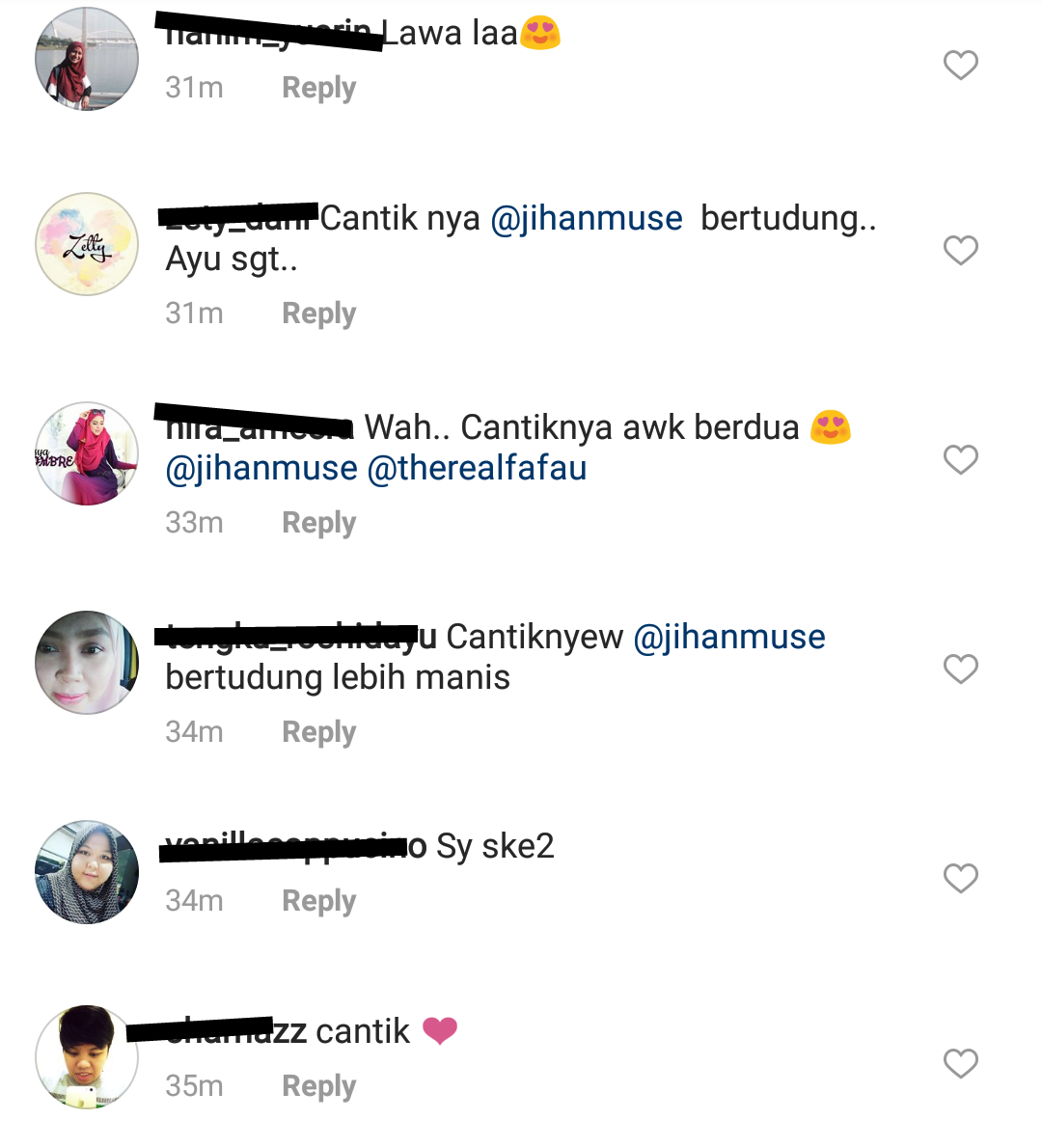 “Suka Tengok Jihan Muse Berhijab, Moga Terus Istiqomah…”- Netizen Puji Gambar Jihan Musa Bertudung