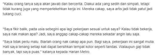 Ramai Terkejut, Protege Sarah Raisuddin Ini Bekerja Sebagai Tukang Cuci & Pernah Bergelar Penyanyi Pada 90-an..