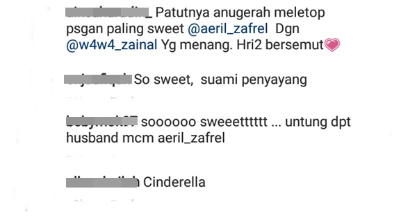 “Suka Sangat Menyangkat Sis”- Aeril Muat Naik Foto Sweet, Tapi Lawak Lihat Muka Wawa