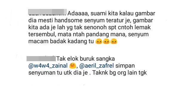 “Suka Sangat Menyangkat Sis”- Aeril Muat Naik Foto Sweet, Tapi Lawak Lihat Muka Wawa