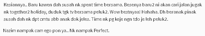 “Tak Ada Masa Spend Masa Bersama?Peliknya Dorang Ni”-Netizen Terkejut Dakwaan Bella Bila Kongsi Kisah Rumah Tangga