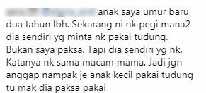 [VIDEO] “Kesiannya, Baby Lagi Kot!” – Dikritik Anak Pakai Tudung, Ini Respon Pelakon Lufya Omar!