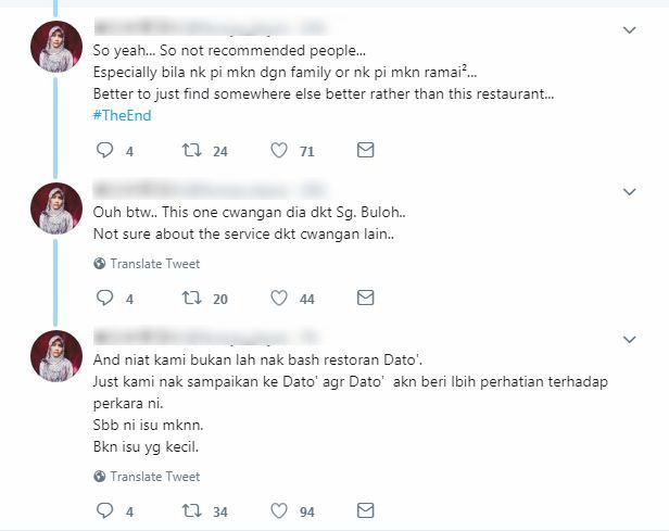 [VIDEO] “Siap Ada Taik Cicak, Habuk Atas Air Tin!” – Wanita Dakwa ‘Rumah Makan’ Usahawan Terkenal Kotor, Kurang Efisien?