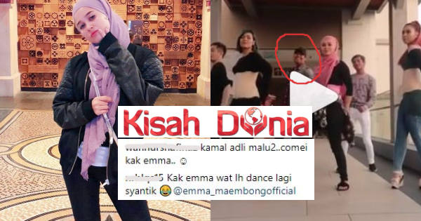 [VIDEO] "Comel Je Emma Kecik Molek..."- Netizen Puji Emma Buat Panama Dance, Tapi Lawak Lihat Kamal Adli! 8