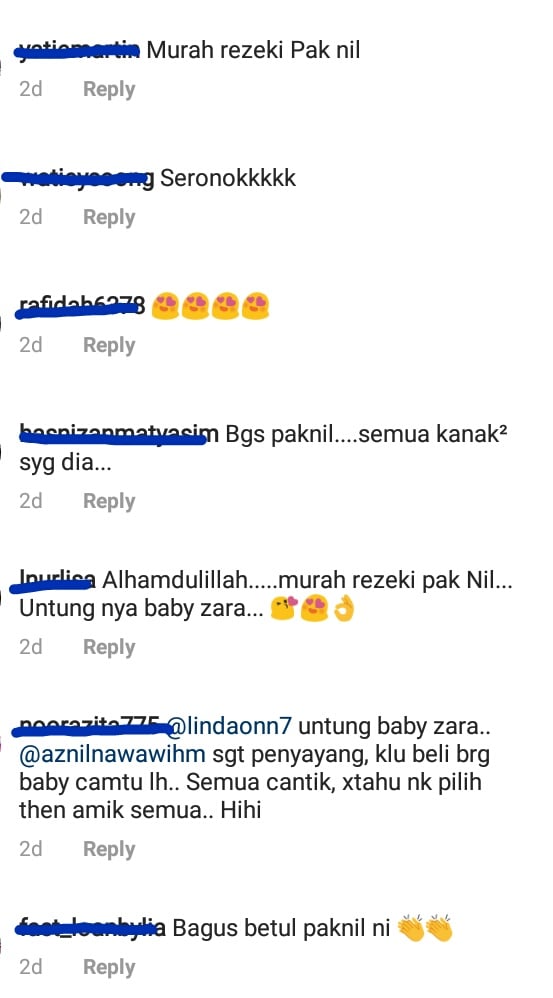 “Ya Allah! Tak Seberapa Lah Ni, Atok Berbelanja Untuk Cucu Selalunya Memang Gitu” – Linda Onn Teruja, Anak Terima Banyak Hadiah Daripada Pak Nil