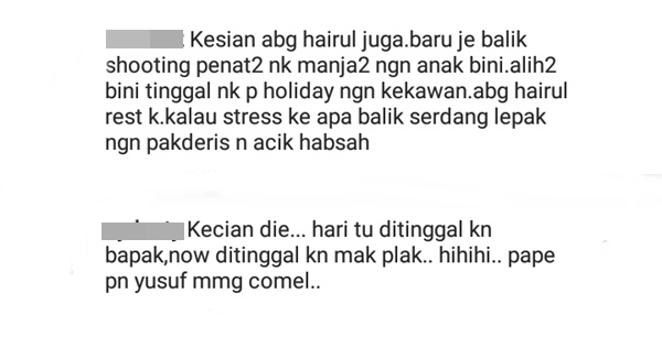 “Kalau Saya Biarlah Tiada Me Time Pun…”- Hanis Zalikha Dikritik Netizen Kerana Tinggalkan Anak Untuk Bercuti