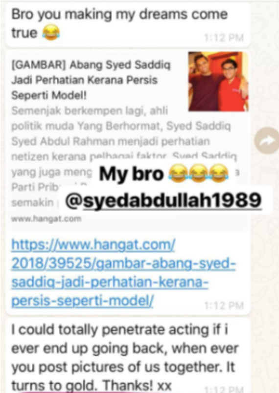 “People Are So Funny, After Syed Saddiq Now His Brother…”- Giliran Abang Syed Saddiq Buat Ovari Wanita ‘Meletup’