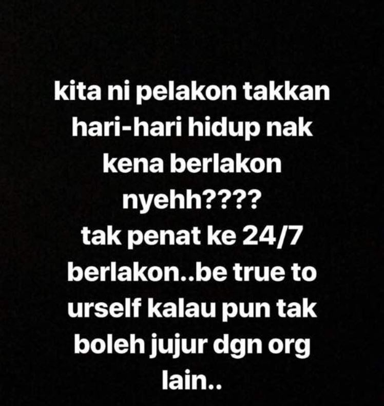 “Kita Ni Berlakon, Takkan Hari-Hari Hidup Nak Kena Berlakon Nyeh?”-Janna Nick Kecewa Kerana Sikap ‘Plastik’ Seseorang?