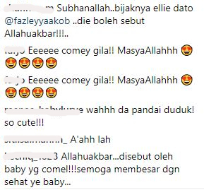 [VIDEO] “Allahuakbar…Disebut Oleh Baby Yang Comel!…”- Pandainya! Netizen Puji Anak Perempuan Fazley