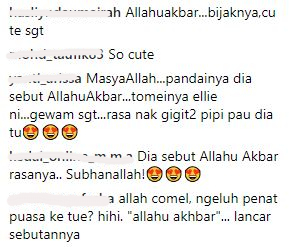 [VIDEO] “Allahuakbar…Disebut Oleh Baby Yang Comel!…”- Pandainya! Netizen Puji Anak Perempuan Fazley