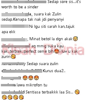 “Perghh Ade Terkeluar Suara Sexy Tu. Masak…Nyanyi…Berlakon Pandai…” Sekali Lagi, Suara Zulin Dipuji Netizen!