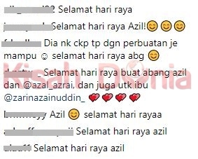 “Entah Lah Kenapa Aku Jadi Happy Sekali Bila tengok Video Ni…”- Lebih 100K Tontonan, Zarina Kongsi Moment Gembira Azil Sambut Hari Raya!