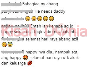 “Entah Lah Kenapa Aku Jadi Happy Sekali Bila tengok Video Ni…”- Lebih 100K Tontonan, Zarina Kongsi Moment Gembira Azil Sambut Hari Raya!