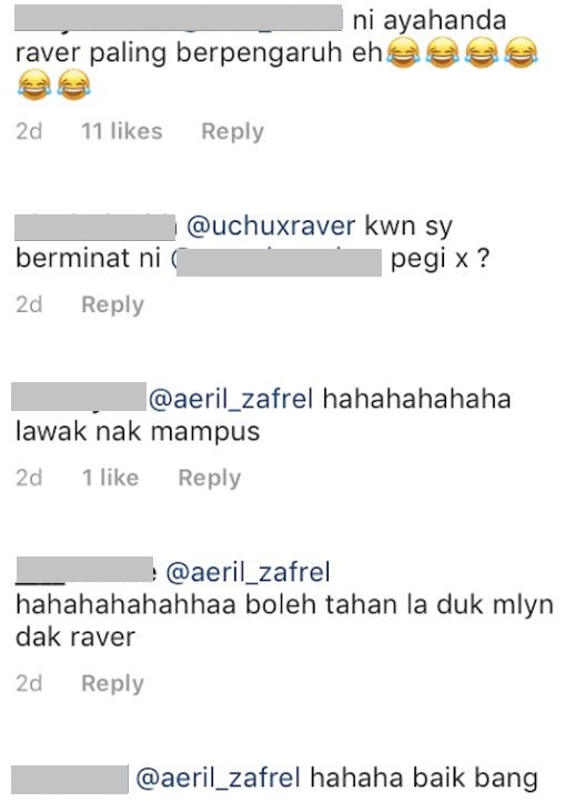 “Salam Raverian, 9HB Kan Today?? Mana Ayah Cuk??-Kerana Kapsyen, Aeril Zafrel Disapa Uchux Raver & Dianggap Sebagai Ayahanda Besar? Lucu Habis!