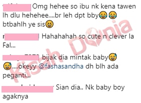 [VIDEO] “Lucunyaaa! Mungkin Dia Tengok Abang Reqal Ada NeyNey…”- Fasha Sandha Terkejut Rayfal Nak ‘Baby’ Sambil Menangis Bikin Netizen Terhibur