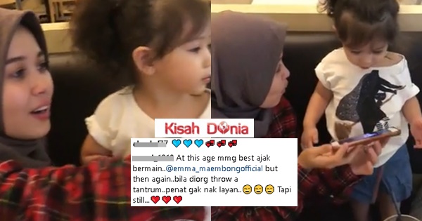 [VIDEO] “Comel Je Emma Kecik Molek…”- Netizen Puji Emma Buat Panama Dance, Tapi Lawak Lihat Kamal Adli!