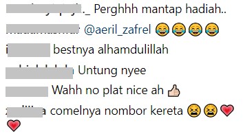 Sweet! “Hadiah Sebab Selama Ni Jaga Saya”-Aeril Zafrel Hadiahkan Wawa Kereta, Netizen Jadi Cemburu Sebab Sweet Sangat!